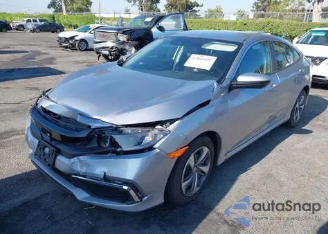 2019 Honda Civic Lx из США, поврежденный, VIN 2HGFC2F69KH554503